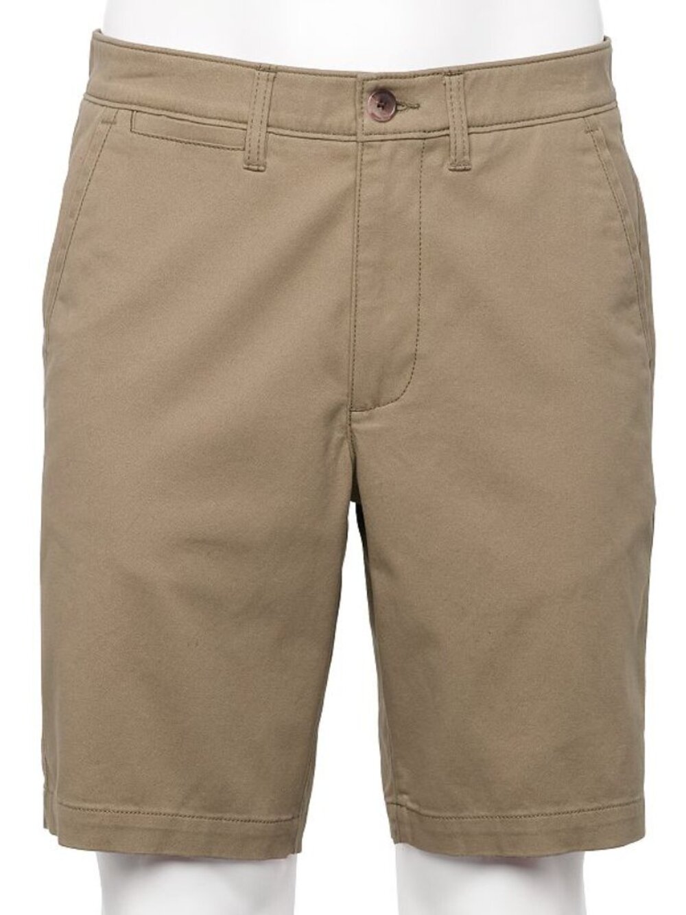 Men's Sonoma Goods For Life 7" Flat Front Shorts - English Elm - 29- - NWT